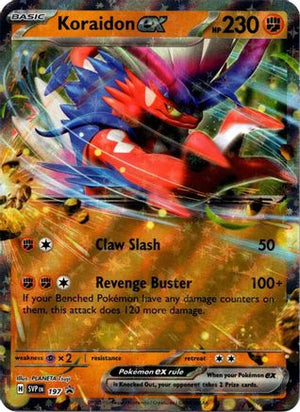 Koraidon ex 197  - Holofoil SV Scarlet & Violet Promo Cards - Promo