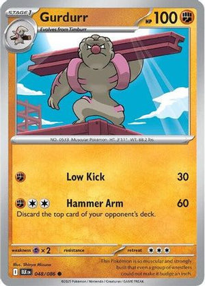 Gurdurr 048/086  SV Black Bolt - Common
