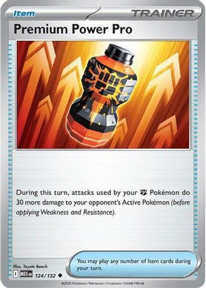 Premium Power Pro 124/132  - Reverse Holofoil ME01 Mega Evolution - Uncommon