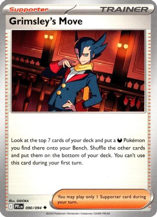 Grimsley's Move 090/094  ME02 Phantasmal Flames - Uncommon