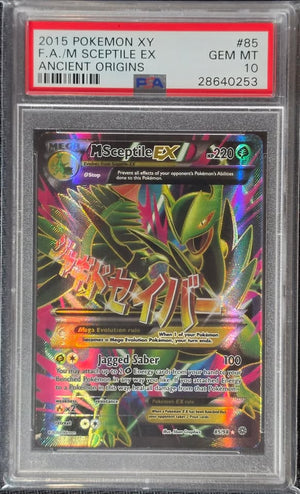PSA 10 M Sceptile EX #85-Ancient Origins (0253)