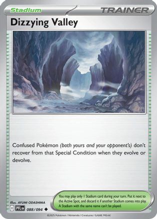 Dizzying Valley 088/094  - Reverse Holofoil ME02 Phantasmal Flames - Uncommon