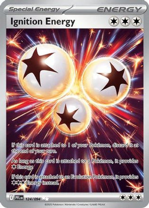 Ignition Energy 124/094  - Holofoil ME02 Phantasmal Flames - Ultra Rare