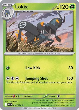 Lokix 010/094  ME02 Phantasmal Flames - Uncommon