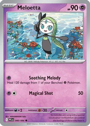 Meloetta 040/094  ME02 Phantasmal Flames - Uncommon