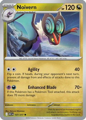 Noivern 157  ME Ascended Heroes - Uncommon