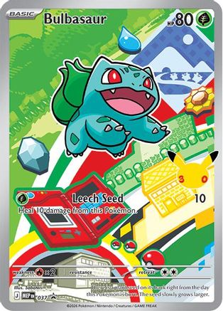 Bulbasaur 037 undefined - ME Mega Evolution Promo Holofoil