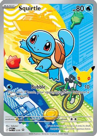 Squirtle 039 undefined - ME Mega Evolution Promo Holofoil