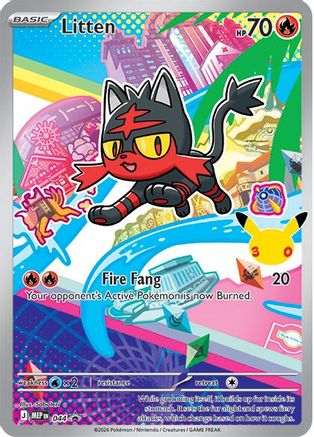 Litten 044 undefined - ME Mega Evolution Promo Holofoil