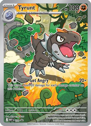 Tyrunt 070 - ME Mega Evolution Promo Holofoil