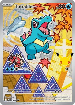 Totodile 048  - Holofoil ME Mega Evolution Promo - Promo