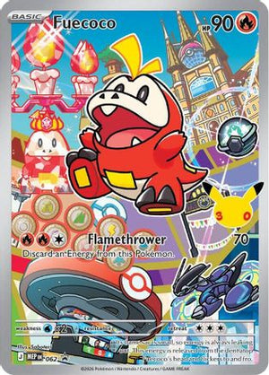 Fuecoco 062  - Holofoil First Partner Collection 2026 - Promo