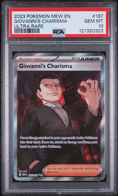 PSA 10 Giovanni's Charisma #197-151 (0323)