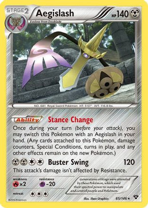 Aegislash (85) (85) 085  XY Base Set - Rare