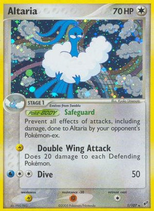 Altaria 001  - Reverse Holofoil Deoxys - Holo Rare