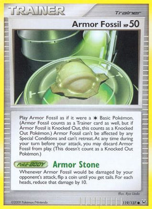 Armor Fossil 119  Platinum - Common