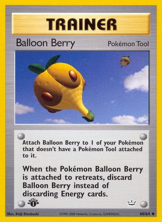 Balloon Berry 60/64  - 1st Edition Neo Revelation - Uncommon