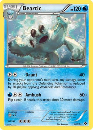 Beartic 037  - Reverse Holofoil Next Destinies - Rare
