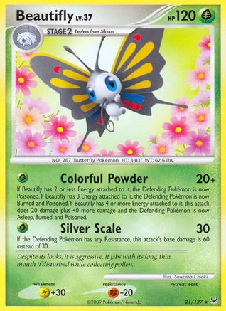 Beautifly 021  Platinum - Rare