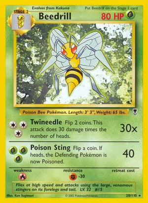 Beedrill 20/110  Legendary Collection - Rare