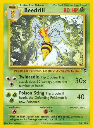 Beedrill 20/110  Legendary Collection - Rare