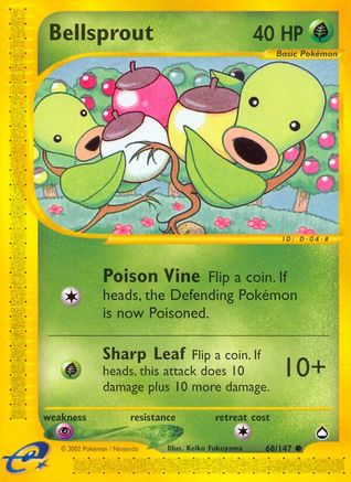 Bellsprout (68) (68) 068  Aquapolis - Common