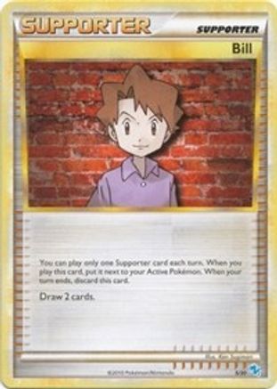 Bill (#5) (#5) 005  HGSS Trainer Kit Gyarados & Raichu - Common