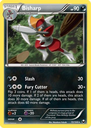 Bisharp (72) (72) 072  Dark Explorers - Rare