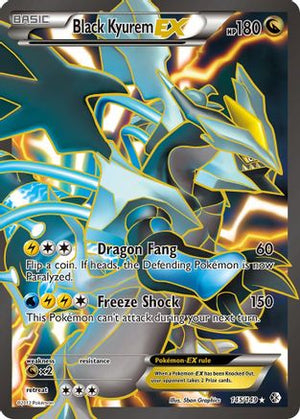 Black Kyurem EX (145 Full Art) (145 Full Art) 145  - Holofoil Boundaries Crossed - Ultra Rare