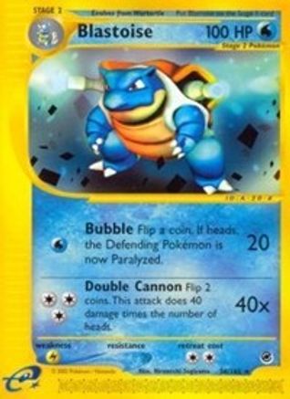 Blastoise (36) (36) 036  - Reverse Holofoil Expedition - Rare
