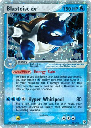 Blastoise ex 104  FireRed & LeafGreen - Ultra Rare