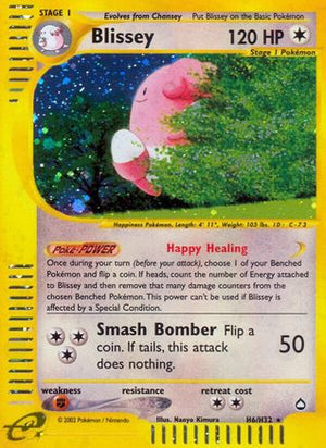 Blissey (H6) (H6) 0H6  - Holofoil Aquapolis - Holo Rare