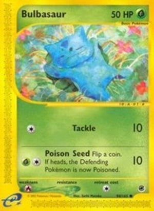Bulbasaur (94) (94) 094/165  - Reverse Holofoil Expedition - Common