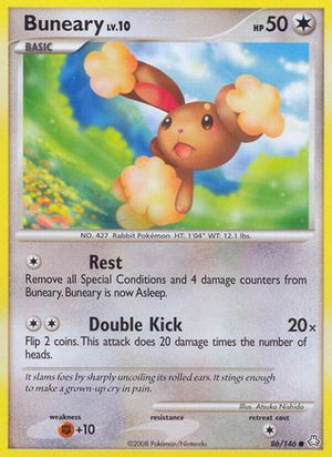Buneary 086  - Reverse Holofoil Legends Awakened - Common