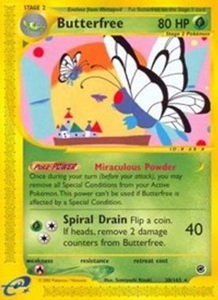 Butterfree (38) (38) 038  Expedition - Rare