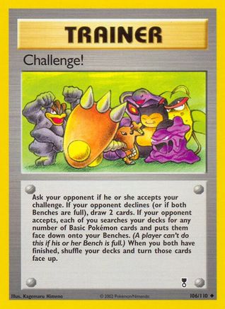 Challenge! 106/110  Legendary Collection - Uncommon