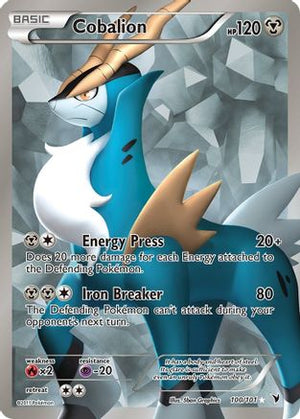 Cobalion (100 Full Art) (100 Full Art) 100  - Holofoil Noble Victories - Ultra Rare