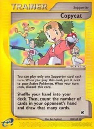 Copycat 138/165  - Reverse Holofoil Expedition - Uncommon