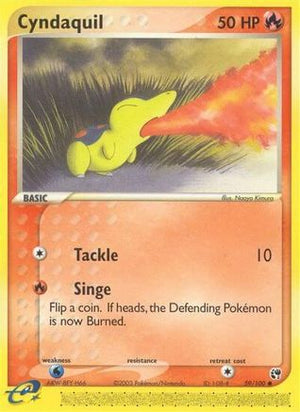 Cyndaquil 059/100  Sandstorm - Common