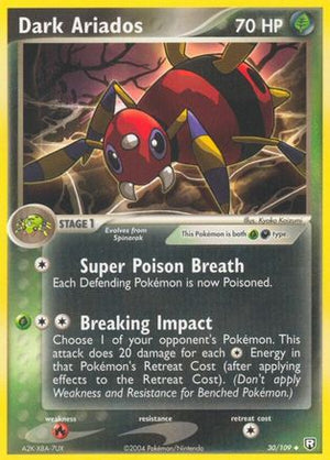 Dark Ariados 030  Team Rocket Returns - Uncommon