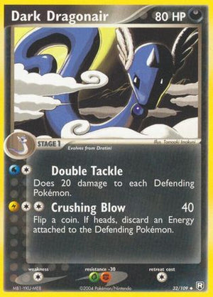 Dark Dragonair 032/109  - Reverse Holofoil Team Rocket Returns - Uncommon