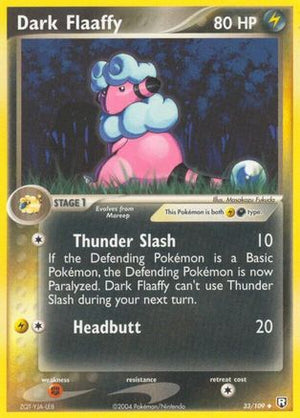 Dark Flaaffy 033/109  Team Rocket Returns - Uncommon