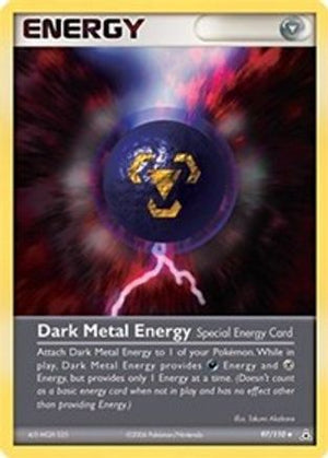 Dark Metal Energy 097/110  - Reverse Holofoil Holon Phantoms - Uncommon