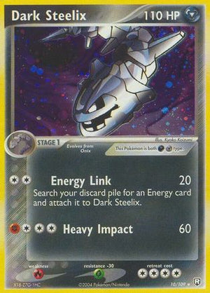 Dark Steelix 010  Team Rocket Returns - Holo Rare