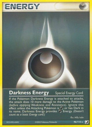 Darkness Energy (Special) 096  - Reverse Holofoil Unseen Forces - Rare