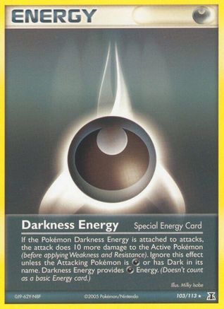 Darkness Energy (Special) 103  Delta Species - Rare
