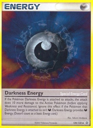 Darkness Energy 129  - Reverse Holofoil Secret Wonders - Uncommon