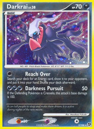 Darkrai (3) (3) 003  - Holofoil Great Encounters - Holo Rare