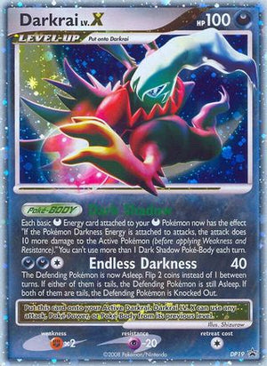 Darkrai LV.X DP19  - Holofoil Diamond and Pearl Promos - Promo