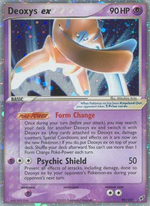 Deoxys ex (Defense Forme) 099  - Holofoil Deoxys - Ultra Rare